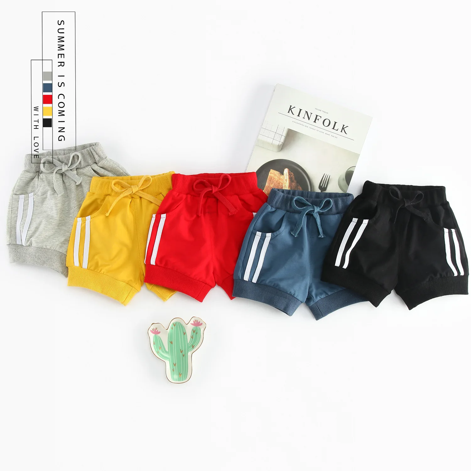 2018 Striped Newborn Shorts Toddler Kids Baby Boys Girls Shorts Solid