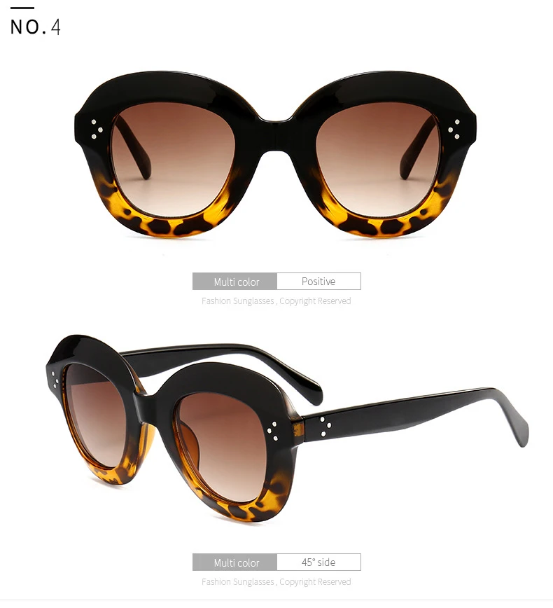 WHO CUTIE CL, женские солнцезащитные очки, Ретро стиль, фирменный дизайн, толстая маленькая круглая оправа, женские солнцезащитные очки, очки oculos OM471