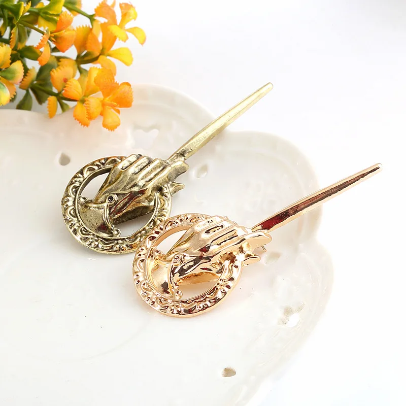 

Game of Thrones Hand of the King Action Figure Cosplay Badge Metal Alloy Brooch Pin