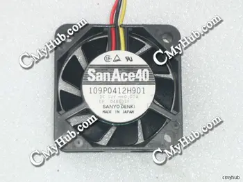 

Genuine For SANYO DENKI SanAce40 109P0412H901 DC12V 0.07A 4010 40mm 40x40x10mm 3Pin 3Wire Cooling Fan