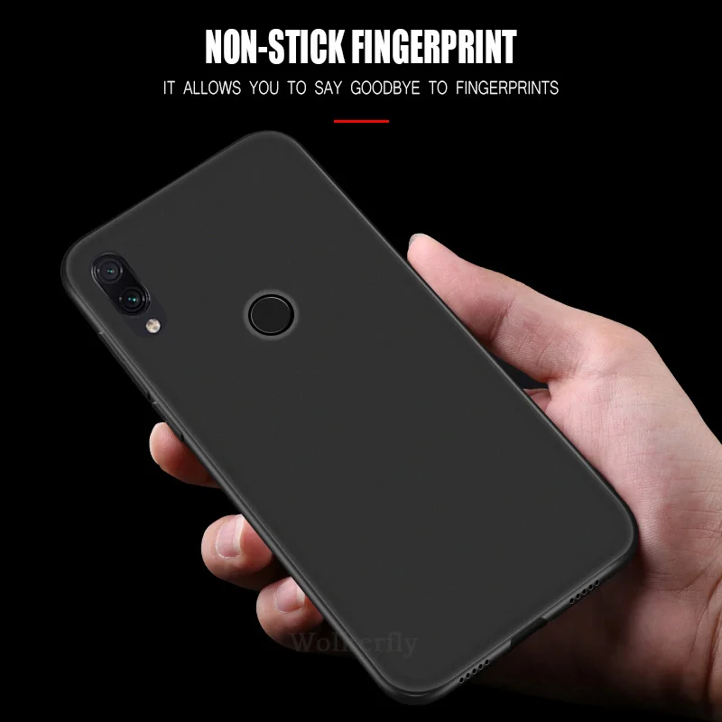 

Matte Case for Xiaomi Redmi 7 silicone case Ultra thin Back Cover for Xiaomi Redmi Note 7 Note7 Pro Redmi7 TPU Soft Cases Coque