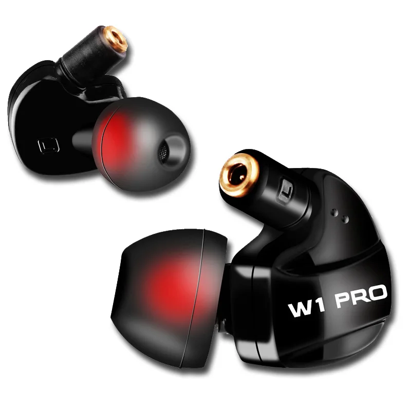 RUKZ W1Pro профессиональный съемный кабель спортивные наушники для бега Шум Изоляция