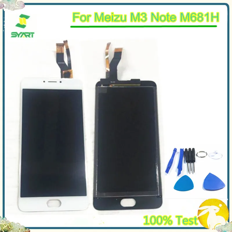 100% протестированный 5 ''ЖК-дисплей для Meizu M3 Note M681H ЖК-дисплей кодирующий