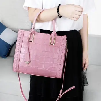 

2019 Fashion, 100% Real High Quality Leather Bag Brand Designer Series