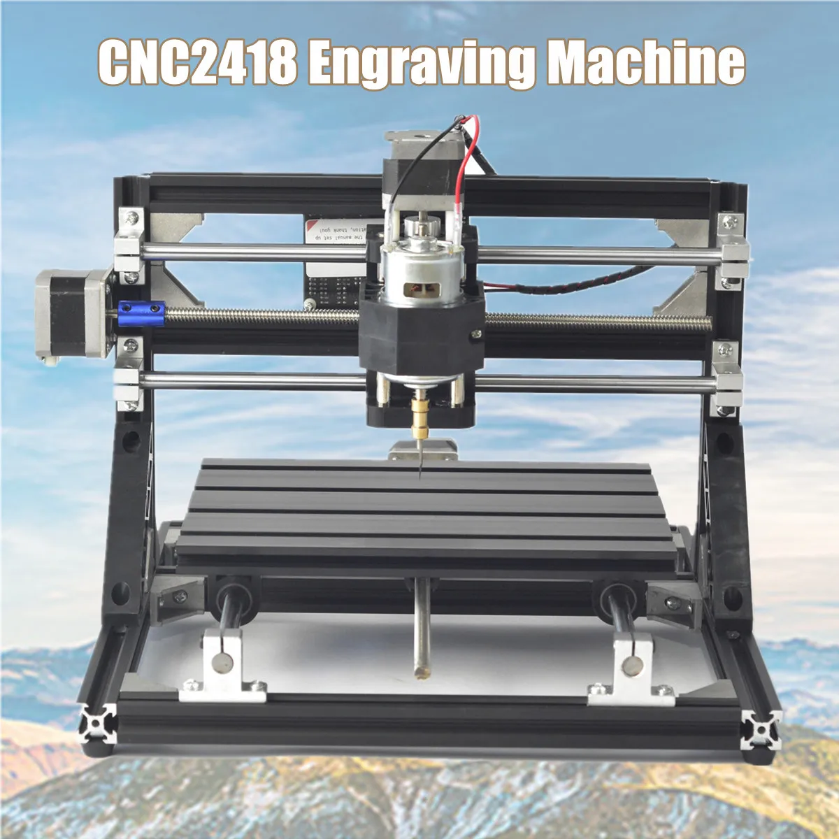 

3 Axises CNC2418 GRBL Control DIY Mini CNC Router Laser Machine Pcb Pvc Milling Wood Router Laser Engraving Machine