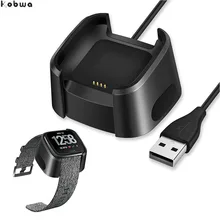 Usb зарядный кабель Колыбель станция для Fitbit Versa Смарт часы замена Usb зарядное устройство кабель аксессуары для Носимых устройств