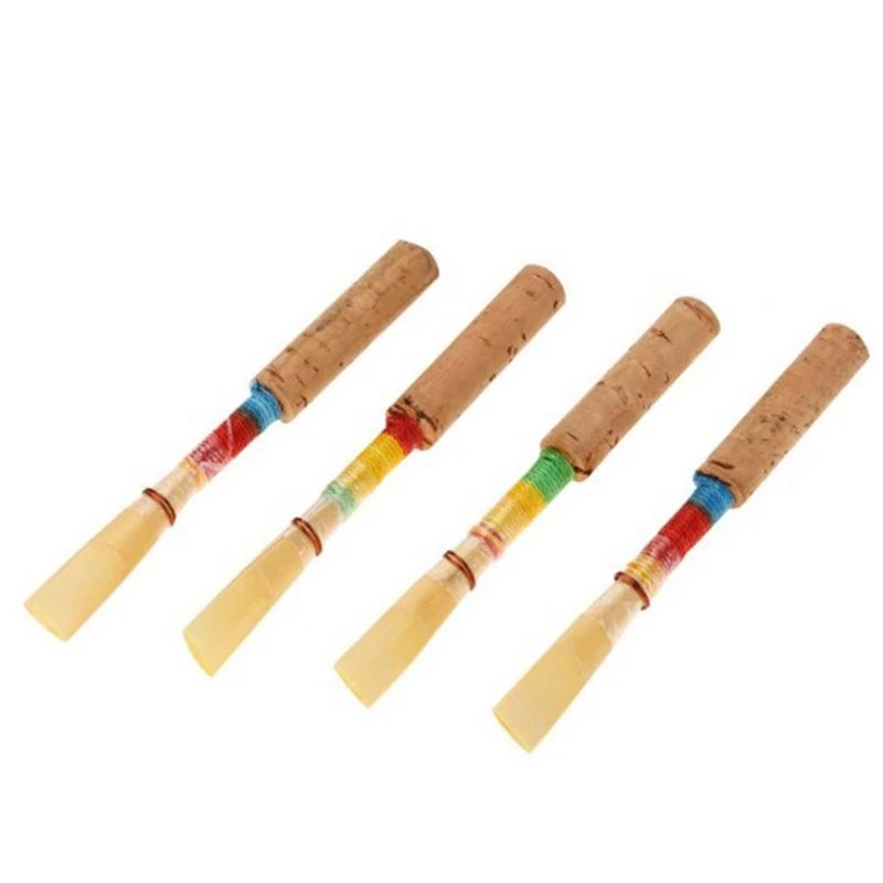 4 шт. oboe мягкая пробка Reed oboe Repair Reed деревянный духовой инструмент запасные части деревянный духовой инструмент s части