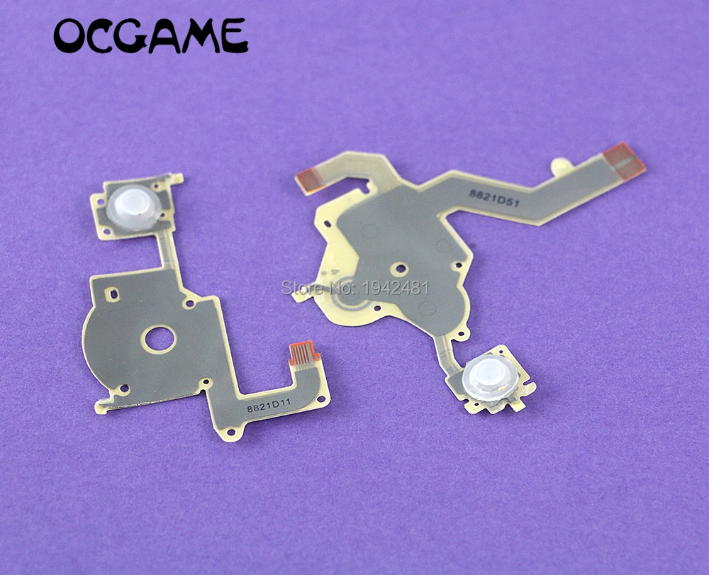 OCGAME L R Левая Правая кнопка Токопроводящая пленка Кнопки плоский кабель для PSP3000 psp