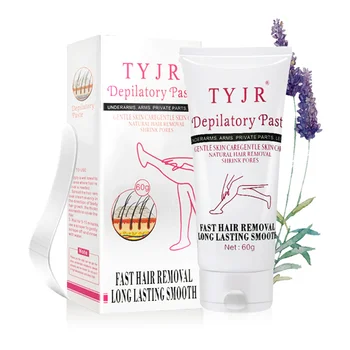 

2019 60g Depilatory Paste Skin Care Hair Remover for Body Armpit Chest Arms Legs Hair Removal Cream for Women&Men Wax TSLM1