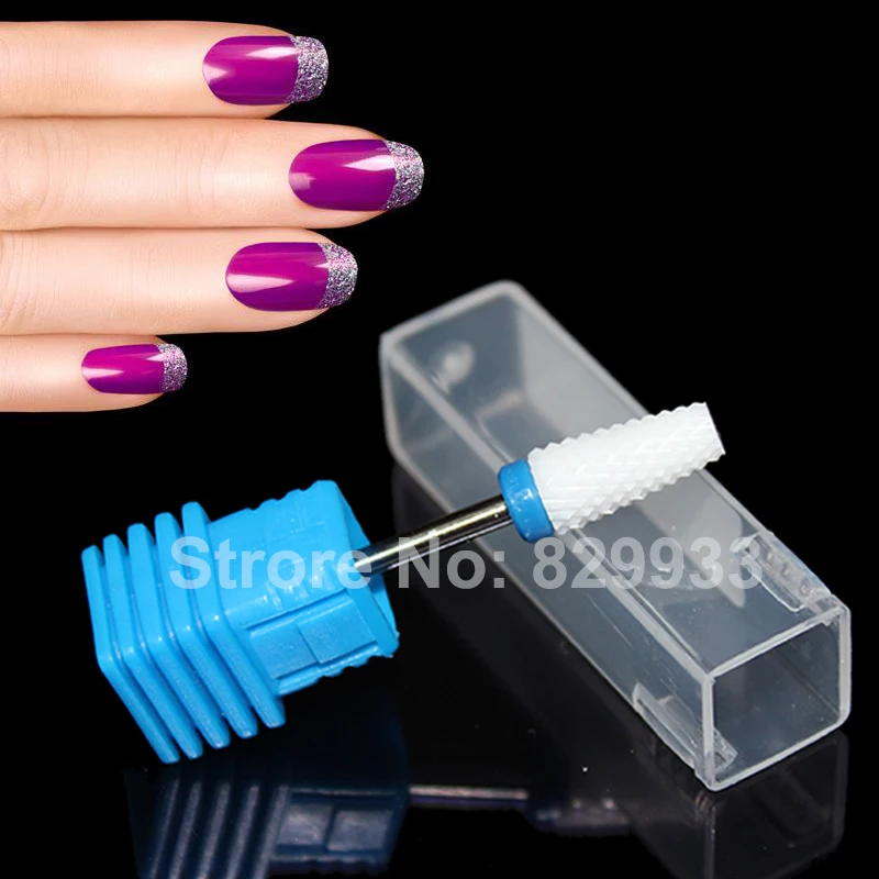 Free shipping 1pc Ceramic Nail Drill Bit Manicure Pedicure