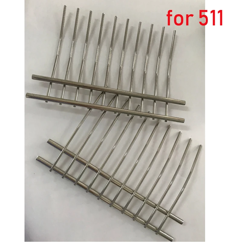 2pcs/set Steak Beaf Pounders Blades Stainless Steel Comb for 5 "/7 " Meat Tenderizer Kitchen Meat Tools Commercial No Machine