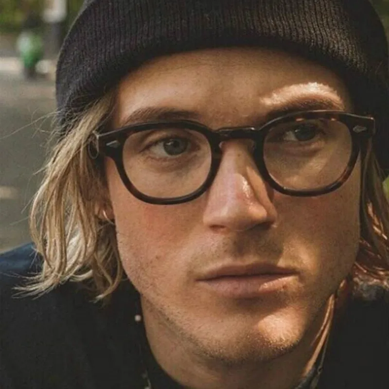 

Trending Johnny Depp Style Glasses Men Retro Vintage Prescription Glasses Women Optical Spectacle Frame Clear lens
