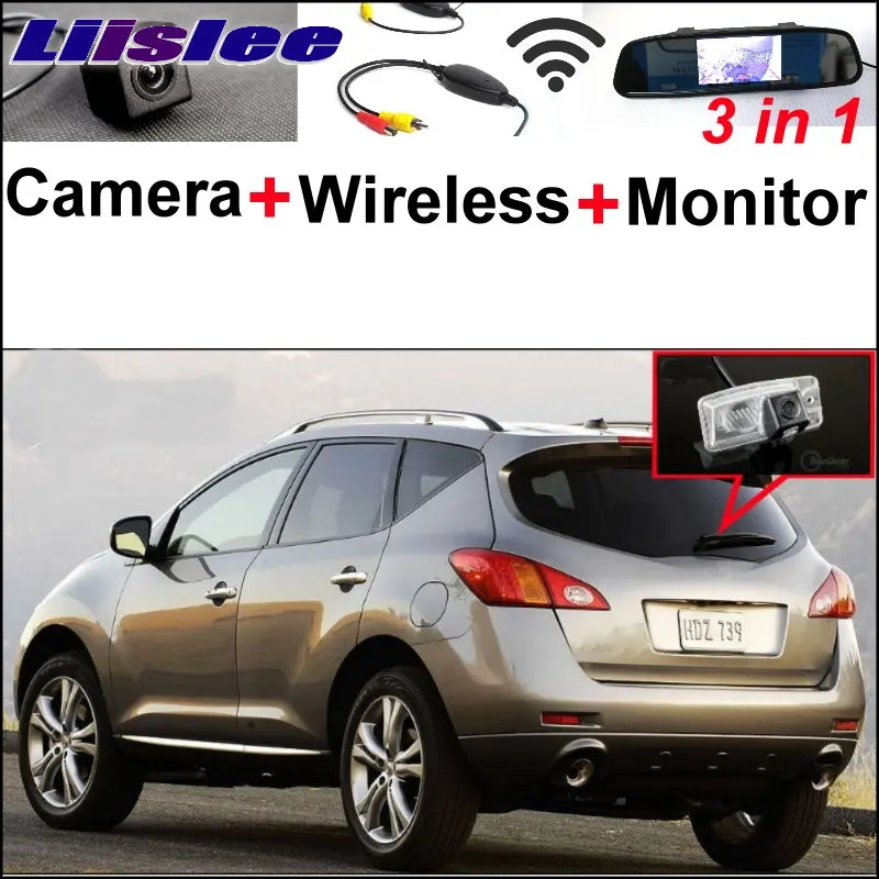 

Liislee 3 in1 Special Rear View Camera + Wireless Receiver + Mirror Monitor Easy Back Parking System For Nissan Murano 2014~2015