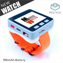 M5Stack Multi-function Watch! With 700mAh Battery for Arduino & Micropython ESP32 Core Intelligent Programmable Watch with Band