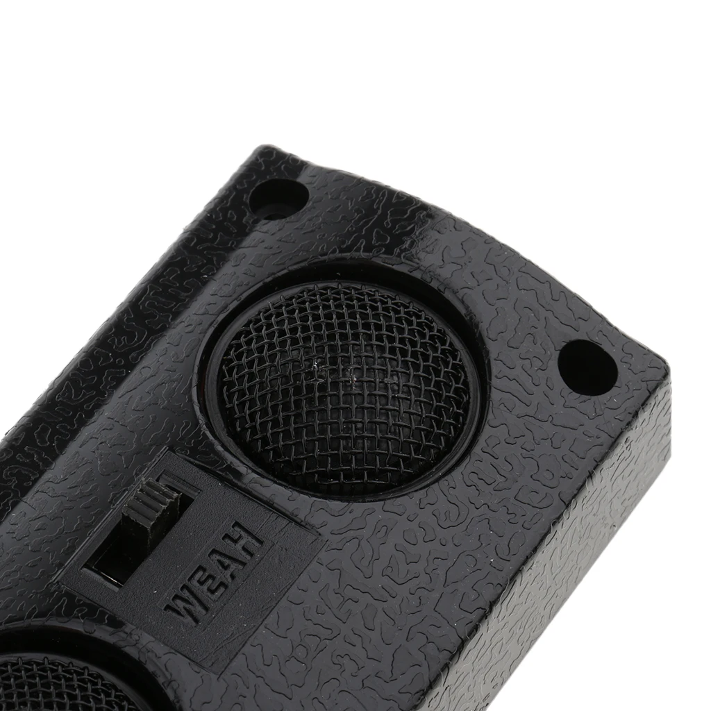 1 Pair Universal Car Audio Speaker Transparent Stereo Independent Double Treble Loud Speaker Neodymium Magnet Car Tweeter