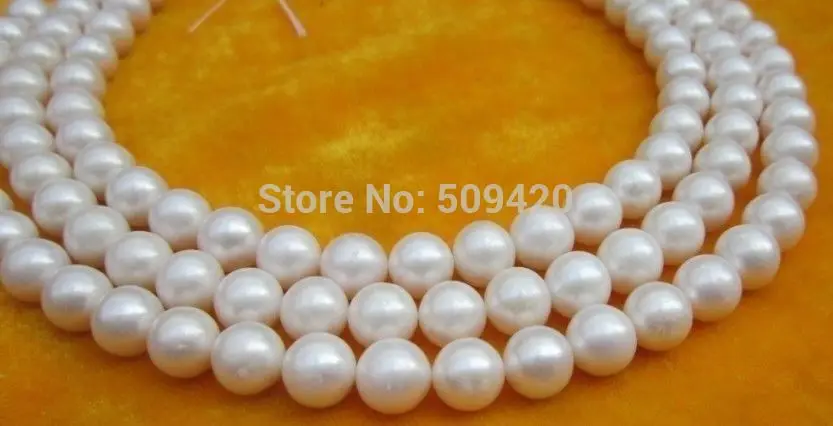 

Free Shipping CHARMING 48" 8-9MM AKOYA AAA + WHITE PEARL NECKLACE