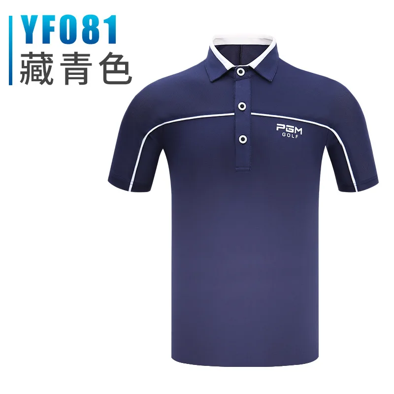 Navy blue Брендовая качественная одежда для мальчиков в гольф Детская Хлопковая футболка с Короткими Рукавами Летняя новая стильная дышащая быстросохнущая Спортивная одежда мягкая - Цвет: Navy blue