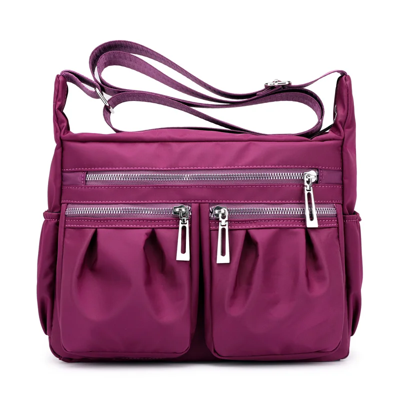 

Fashion Brand Design Women Shoulder Bag High Quality Nylon Casual Crossbody Bag Waterproof And Lightweight Zipper Handbags