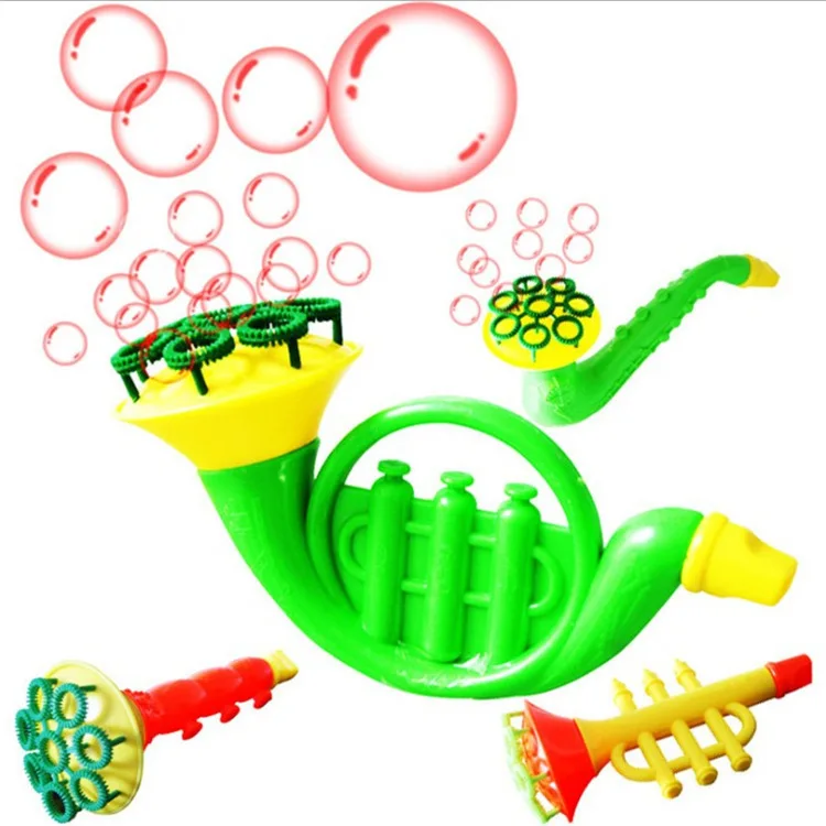 

Multi-head Bubble Gun Children's Horn Bubble Blower Porous Bubble Gun Inertial Bubble Blower Develop Child's Hands-on Ability