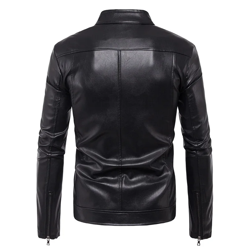 stand collar mens leather jacket_03