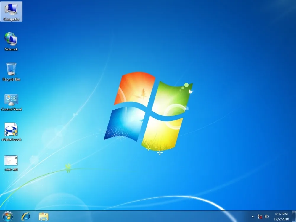 win7 x86 desktop