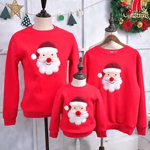 Famille Correspondant Vêtements 2016 Chandail De Noël Robe Pour Père Mère Fils Fille Bébé Mon Papa Tenues Famille Look
