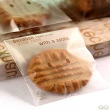 14*14 см,, 100 шт./лот мыло ручной работы упаковка мешок подарок/печенье сумки Запад точка смайлик матовый ziplock