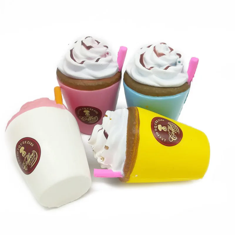 

11cm Squishy Toy pegasus squishies Sippy cups Slow Cartoon ice cream sushi Soft Squeeze Cute Cell Phone Strap gift Stress