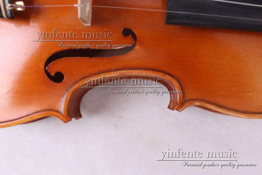 4/4 European wood Maple Master Level Violin Flame maple Nice parts