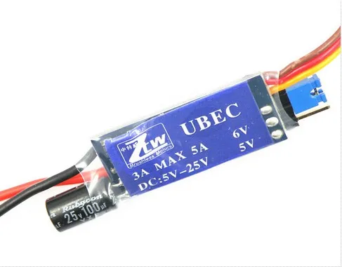 Superior Hobby ZTW external UBEC 12A ESC support 3A 6A 2 12S in BEC special lithium