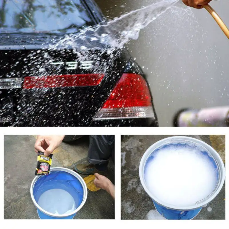 Автомойка губка концентрированная сильная удаляет грязь без царапин моющая Чистка для авто