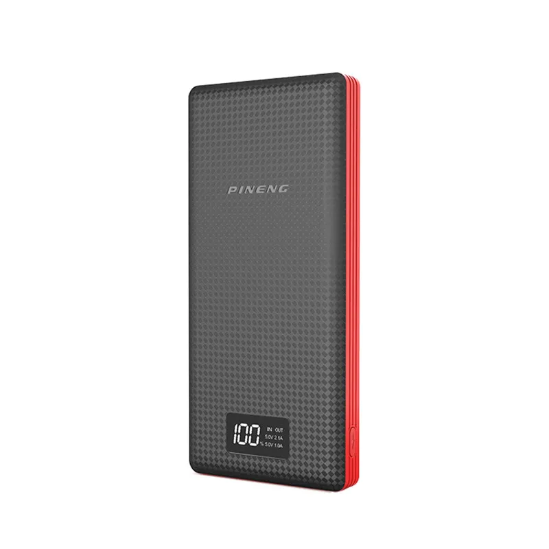 Pineng PN969 20000mAh Portable Charger Li Polymer Battery for Samsung IPhone Android LCD Portable Power Bank