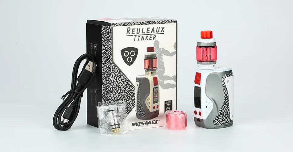 WISMEC Reuleaux Tinker 300W TC Kit with Column Tank