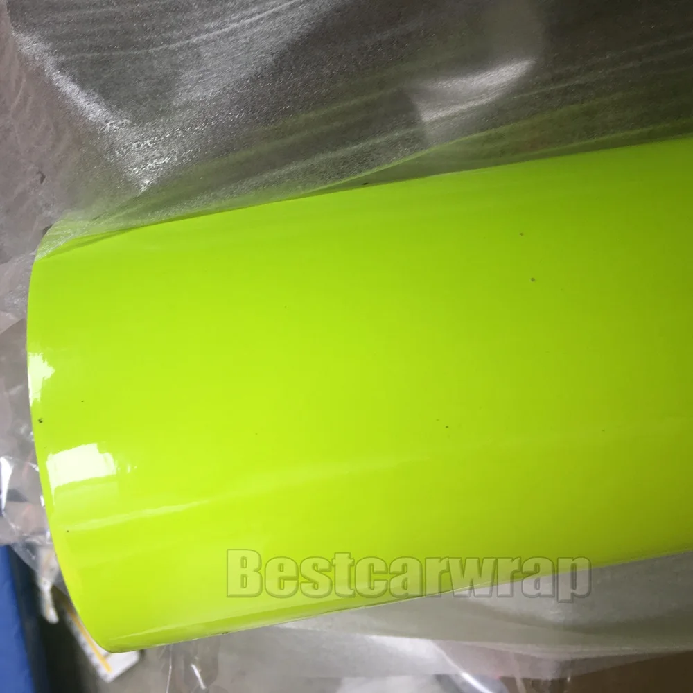 fluorescent vinyl car wrap covering hexis arlon glow in the dark Car wrapping Foil (3)