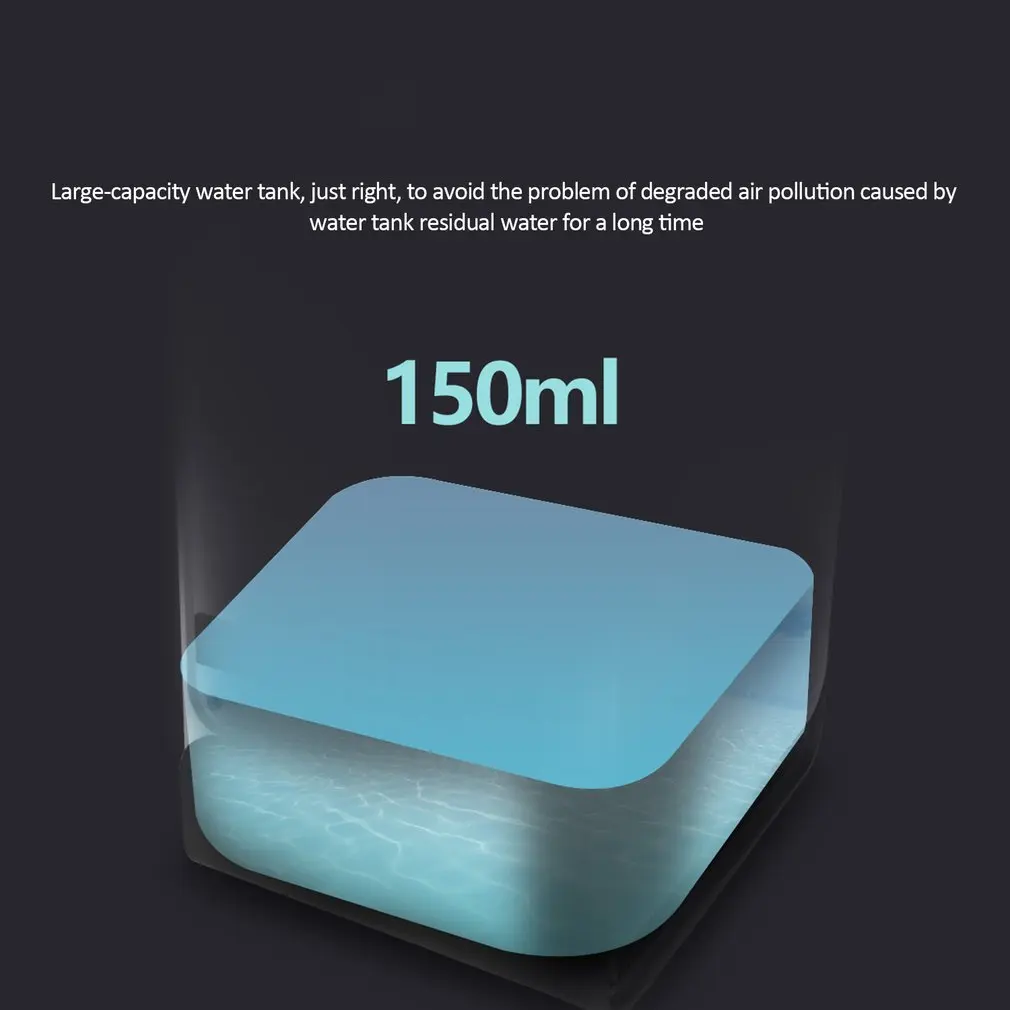 

USB Mini Portable Air Conditioner Humidifier Purifier Light Desktop Air Cooling Fan Air Cooler Fan for Office Home