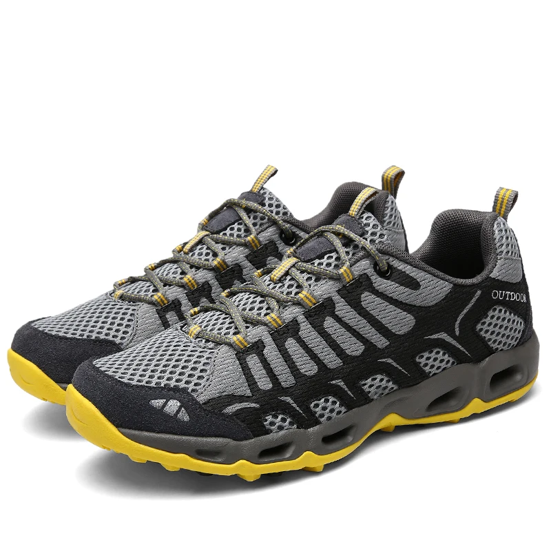 LEIXAG/Мужская обувь для бега; уличная спортивная обувь для пар; Женская легкая спортивная обувь; унисекс; Дышащие Беговые кроссовки - Цвет: Темно-серый