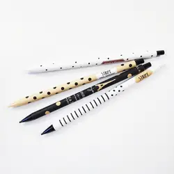 40 шт./лот 0,5 мм горошек механический карандаш автоматический пластиковая ручка для студентов школьные принадлежности вечерние подарок