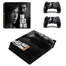 The Last of Us PS4 Pro Skin Sticker Decal for Sony PlayStation 4 Console and Controller PS4 Pro Skin Sticker Vinyl