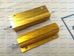 10 шт./лот rx24-100w 5R 5 Ом нагрузочный резистор Алюминий корпус проволочный резистор