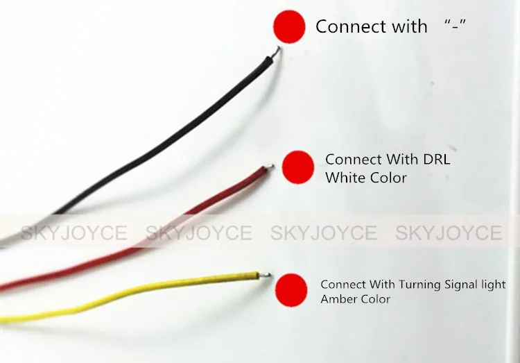 90CM flexible Switchback led drl and turning signal lights (1)