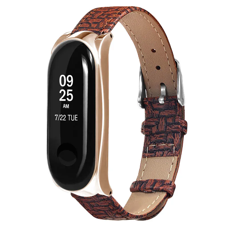 

Textured Watchband For Mi Band 3 Strap Bracelet Wristband Watch Accessories New Arrival