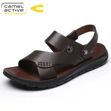 Camel Active/Новое поступление; сандалии из натуральной кожи; Мужская Летняя обувь; классическая мужская пляжная обувь ручной работы; красивая удобная повседневная обувь