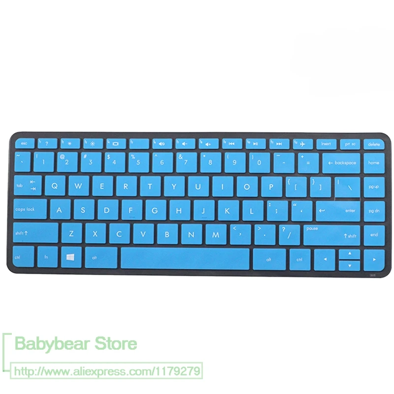 Для hp Pavilion 14 14-ab011TX ENVY 14-j006TX 14G-AD007TX 14-дюймовый силикон Защитная пленка для клавиатуры кожного покрова протектор
