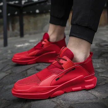 

Spring and autumn new men's shock absorption casual breathable wear basketball shoes trend outdoor personality street shoes