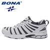 BONA New Bassics Style Men Running Shoes Outdoor Walking Jogging Sneakers Lace Up Athletic Shoes Comfortable sport Shoes For Men ► Photo 3/6