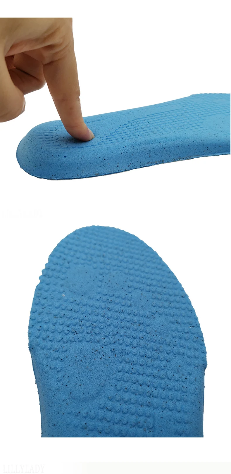 Спортивные кроссовки EVA активированный уголь Дышащие стельки пот-впитывающий обувь подошва плоская подошва опора для ног для