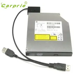 Carprie USB 2.0 до 7 + 6 13pin ноутбука Slimline SATA CD/DVD кабель оптический привод Mar10 motherlander