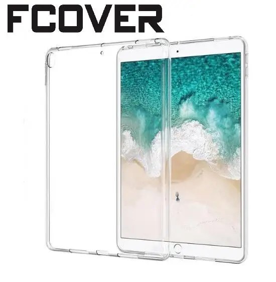 

Silicon Case For iPad pro 10.5 & ipad Pro 12.9 2017 Transparent Case Soft TPU Back Cover Tablet Case For iPad 9.7 2018