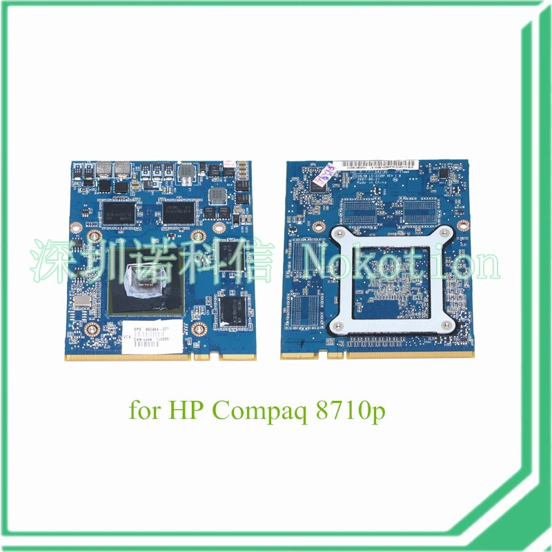 450484-001 Graphics card For HP Compaq 8710P 8710W Nvidia Quadro NVS 320M 256MB Video Card Tested
