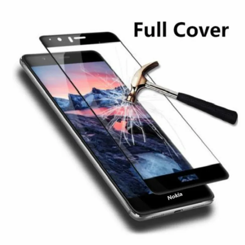 

Full Coverage Tempered Glass for Nokia X71 3 5 6 7 8 Screen Protector for Nokia 4.2 3.2 3.1 5.1 7.1 8.1 Plus 3.1 X3 X5 9H Film